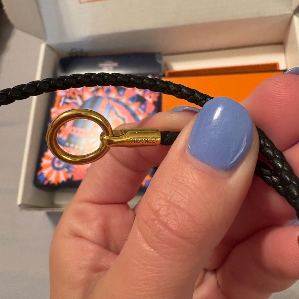 Hermès Glenan Double Tour Bracelet - Picture 4 of 7